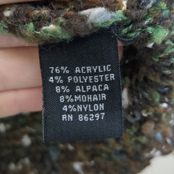 BCBGMAXAZRIA Textured Knit cardigan size L - Picture 4 of 6